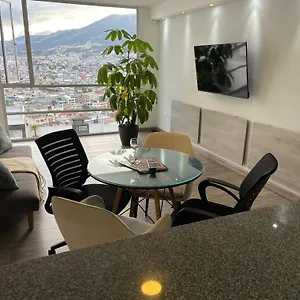 Departamento Con Vista Al Cotopaxi Y A La Ciudad Linka Apartamento Quito